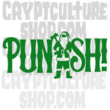 Silent Night Deadly Night Punish Vinyl Decal Sticker Crypt Culture