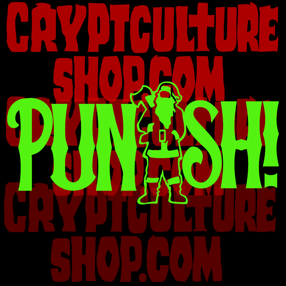 Silent Night Deadly Night Punish Calcomanía de Vinilo Crypt Culture