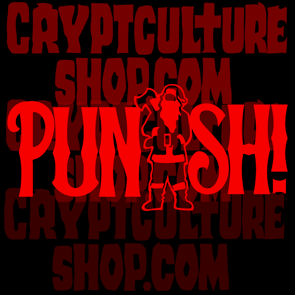 Silent Night Deadly Night Punish Calcomanía de Vinilo Crypt Culture
