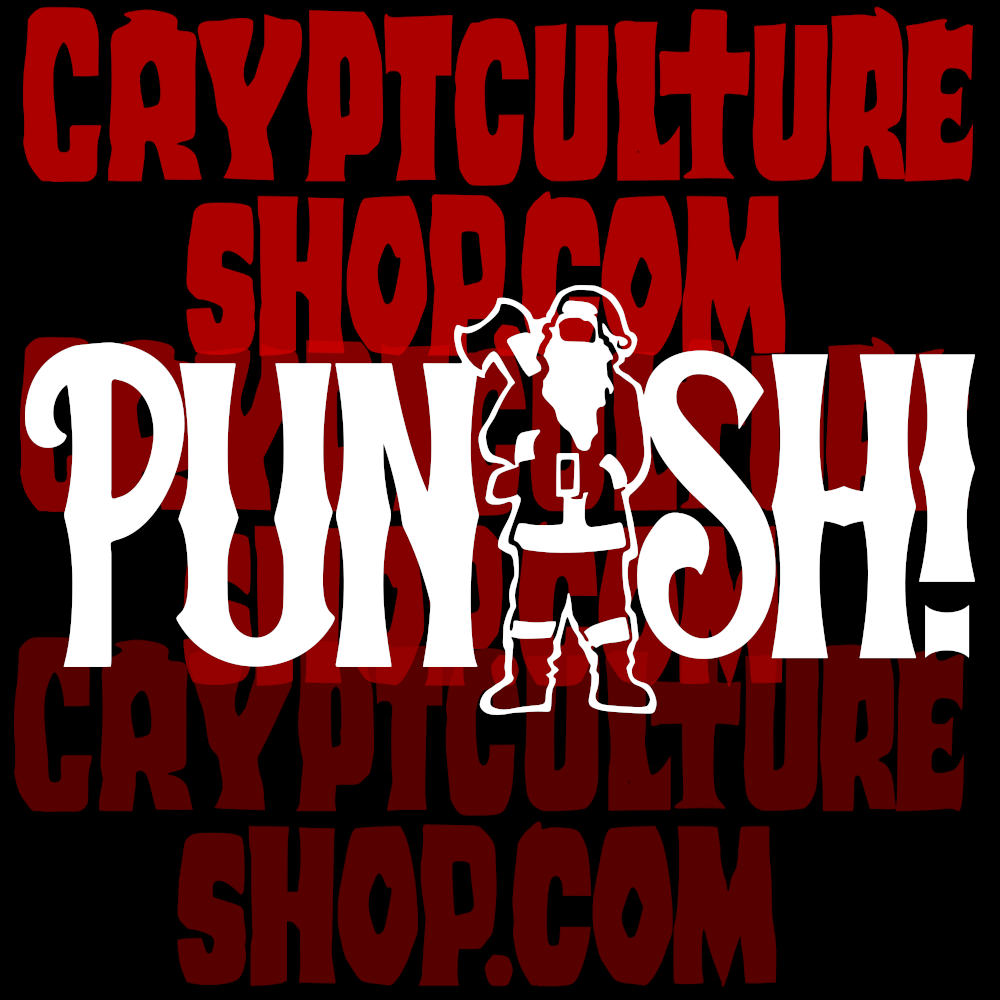 Silent Night Deadly Night Punish Calcomanía de Vinilo Crypt Culture