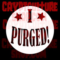 Purge I Purged Voted Vinyl Decal