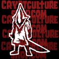Vinilo decorativo de Silent Hill con Cabeza Piramidal