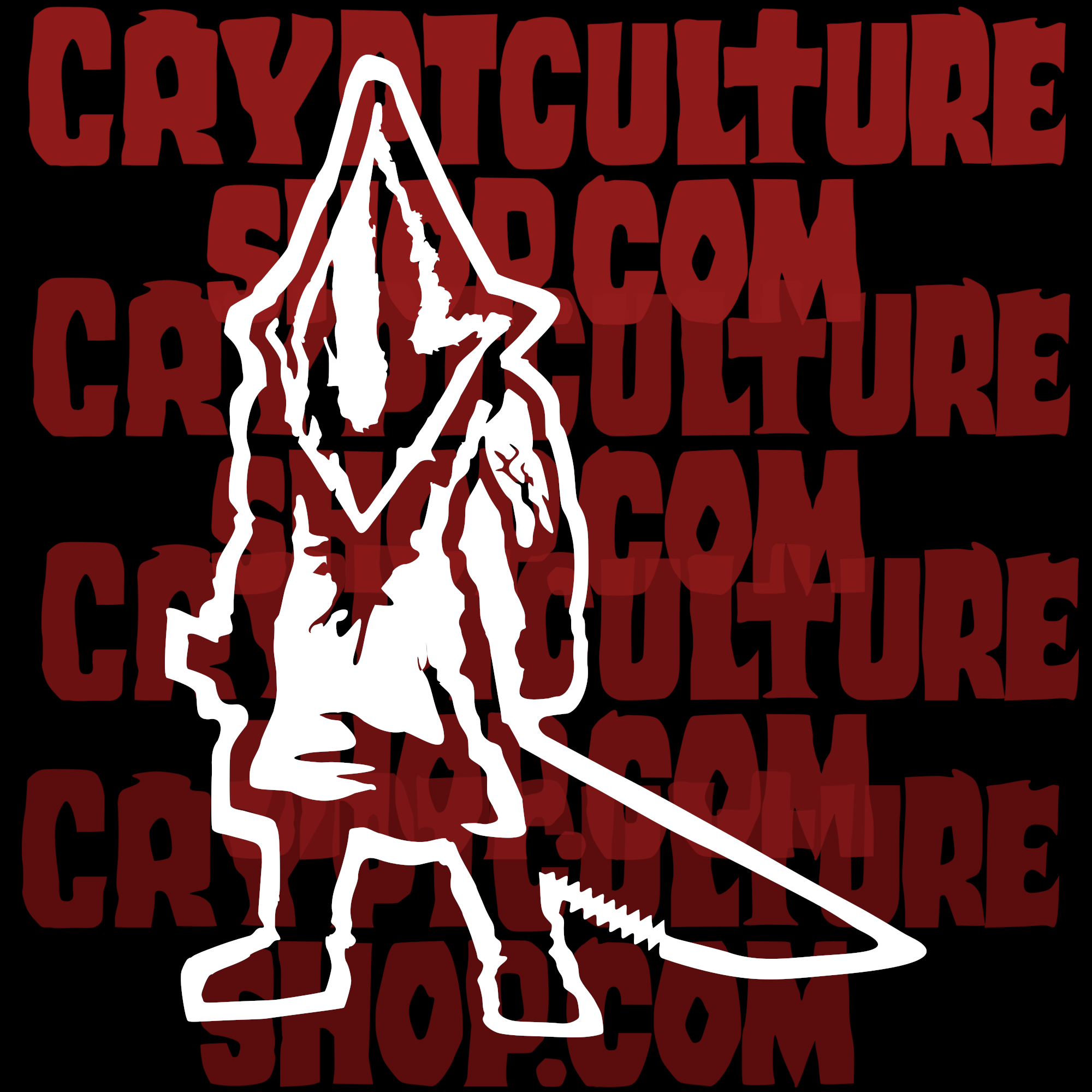 Vinilo decorativo de Silent Hill con Cabeza Piramidal