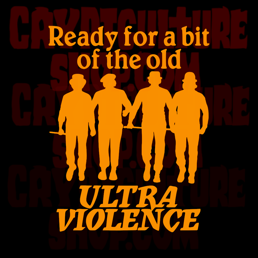 Clockwork Orange Ultraviolence Vinyl Decal