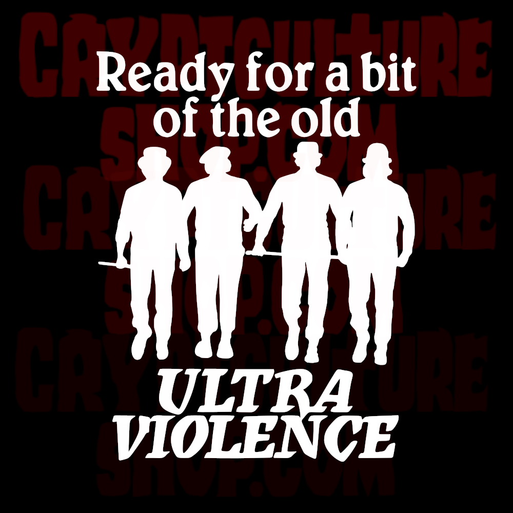 Clockwork Orange Ultraviolence Vinyl Decal
