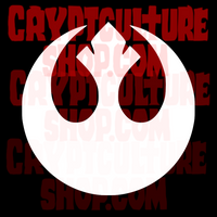 Sci Fi Wars Rebel Symbol Vinyl Decal