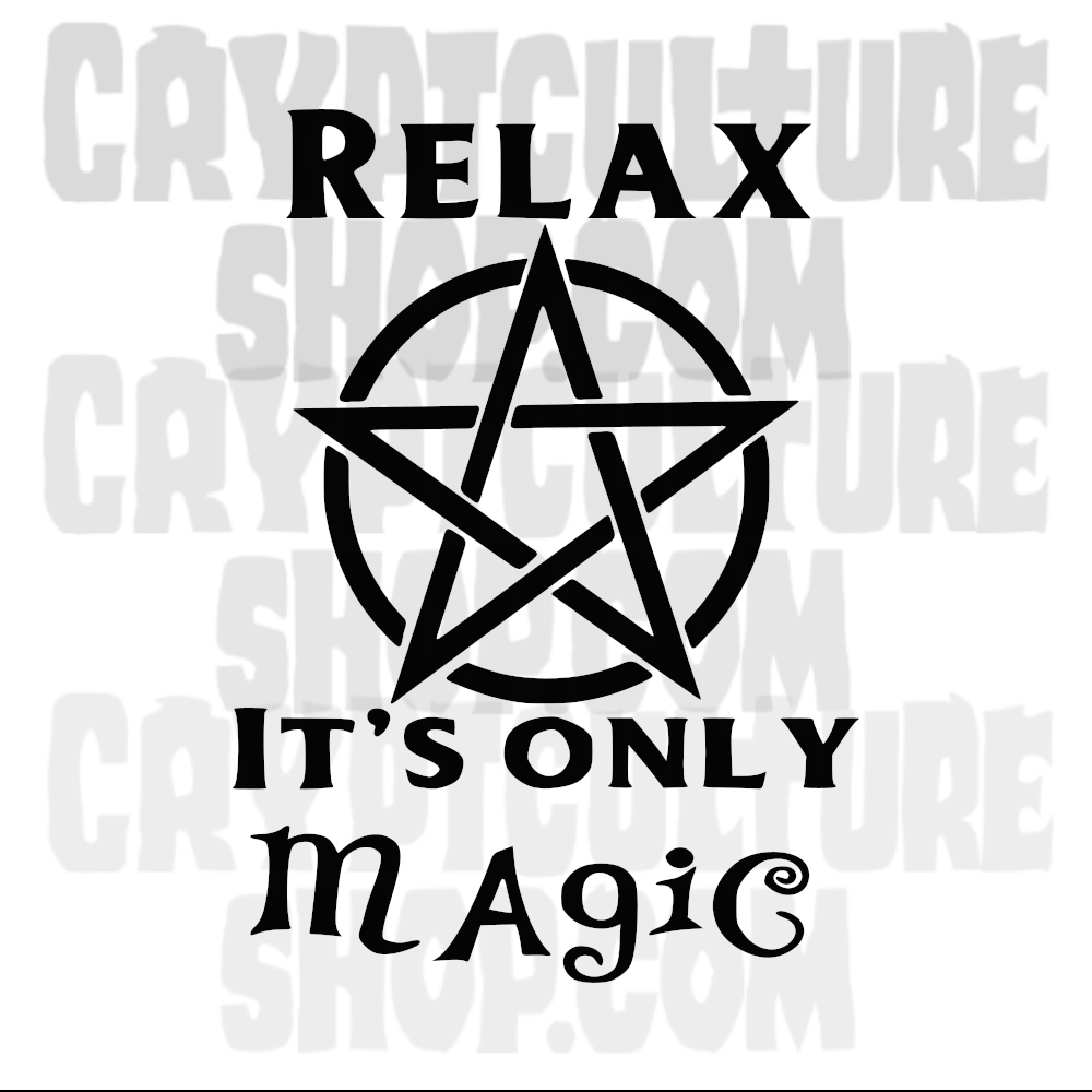 Craft, The. Relax It's Only Magic Vinyl Decal