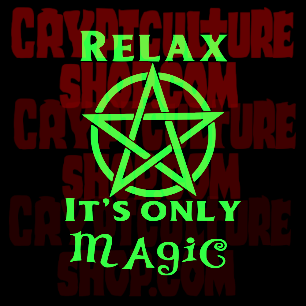 Craft, The. Relax It's Only Magic Vinyl Decal