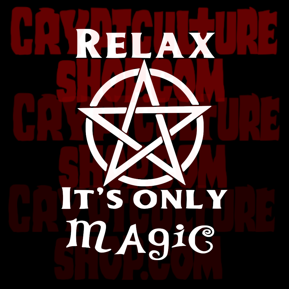 Craft, The. Relax It's Only Magic Vinyl Decal