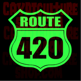 Horror Route 420 Vinyl Decal