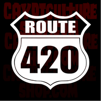 Horror Route 420 Vinyl Decal