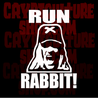 Devil's Rejects Run Rabbit Vinyl Decal