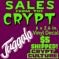 Jack Frost Vinilo Adhesivo Crypt Culture Ventas From the Crypt