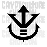 Anime Dragonball Z Saiyan Symbol Vinyl Decal