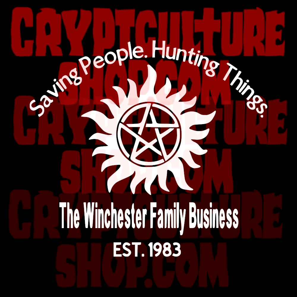 Supernatural Saving People Hunting Things Vinyl Decal