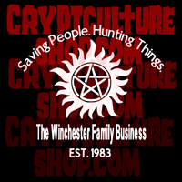 Supernatural Saving People Hunting Things Vinyl Decal