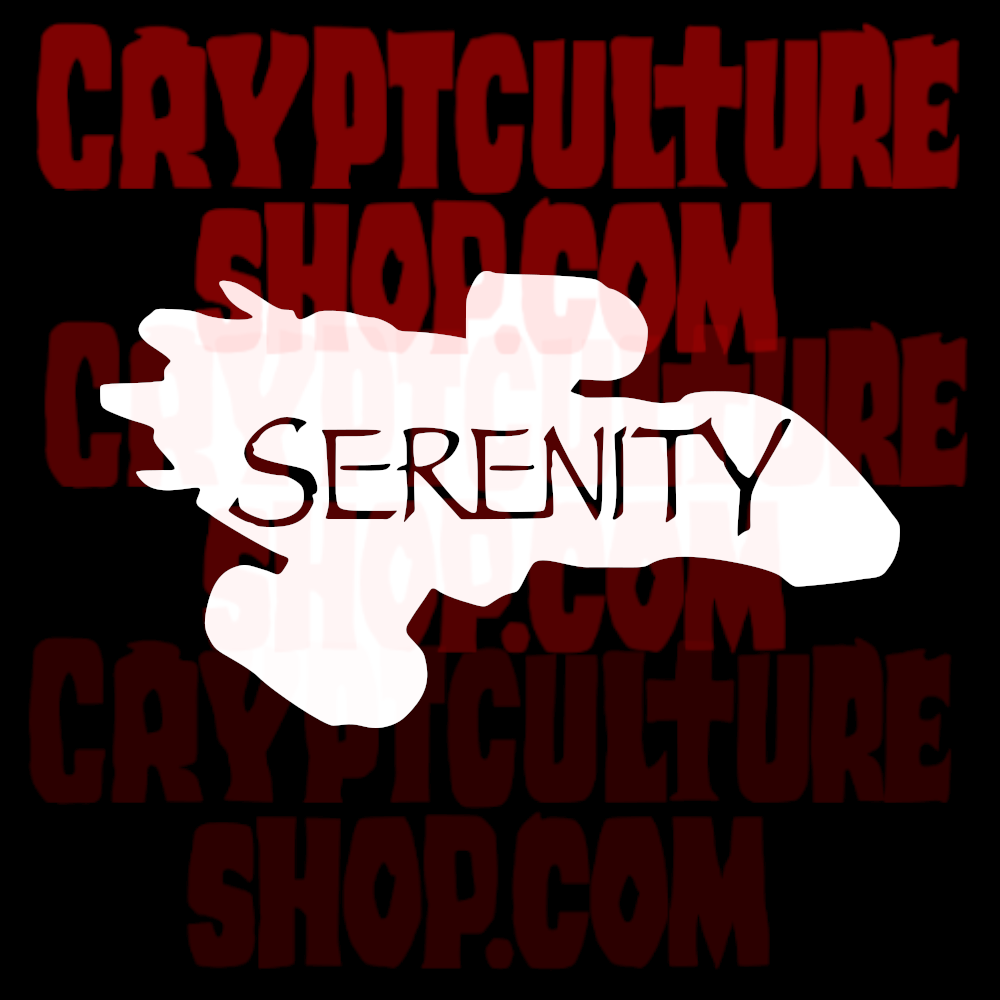 Calcomanía de Vinilo de la Nave Serenity de Firefly