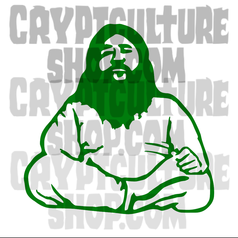 Vinilo decorativo del líder del culto Aum Shinrikyo Shoko Asahara - Crimen Verdadero