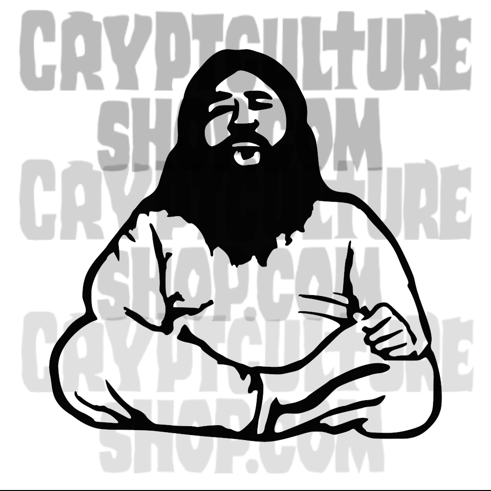 Vinilo decorativo del líder del culto Aum Shinrikyo Shoko Asahara - Crimen Verdadero