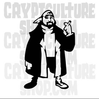 Clerks Silent Bob Vinyl Decal