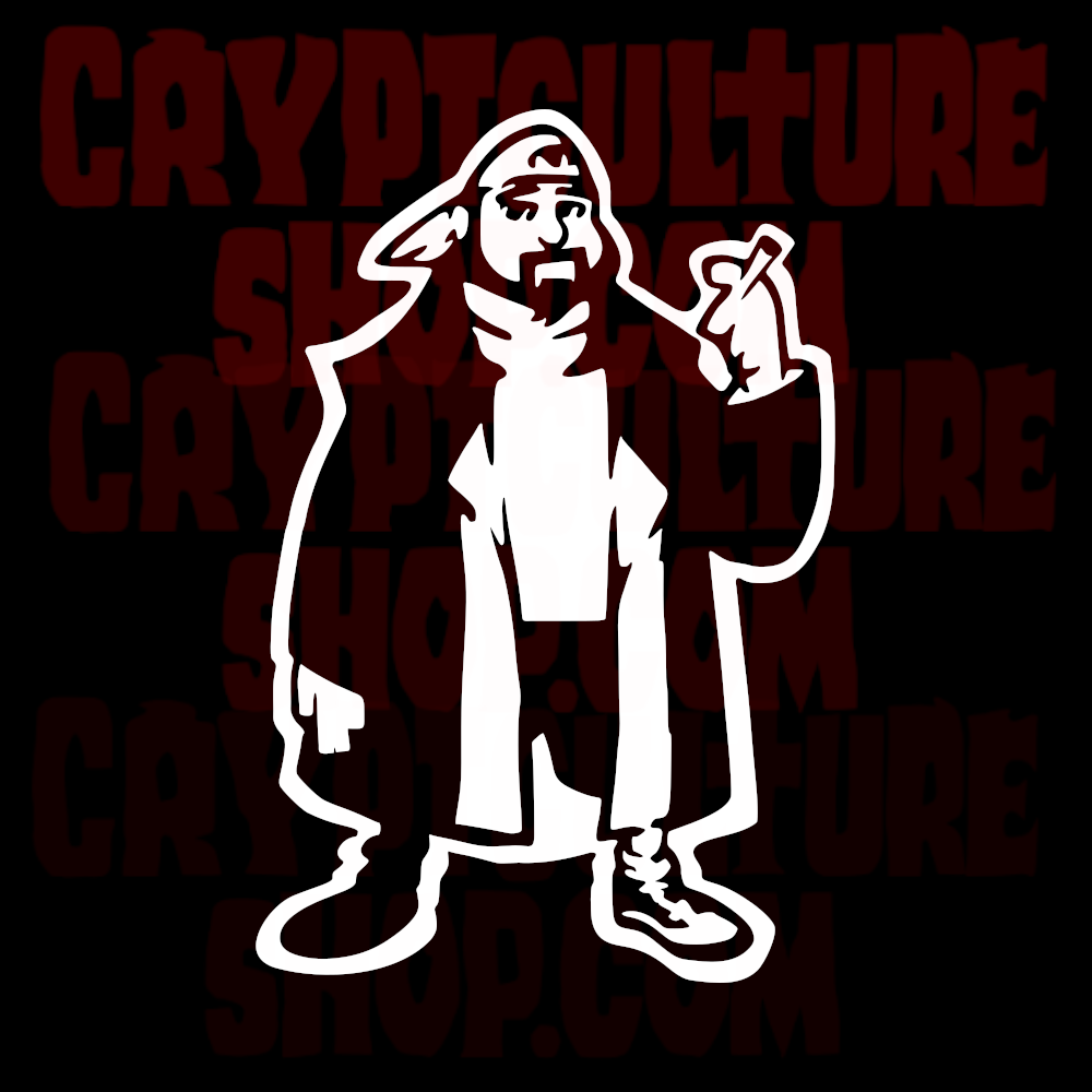 Clerks Silent Bob Vinyl Decal