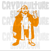 Clerks Silent Bob Vinyl Decal