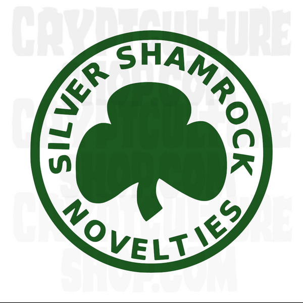 Halloween 3 Silver Shamrock Vinyl Decal