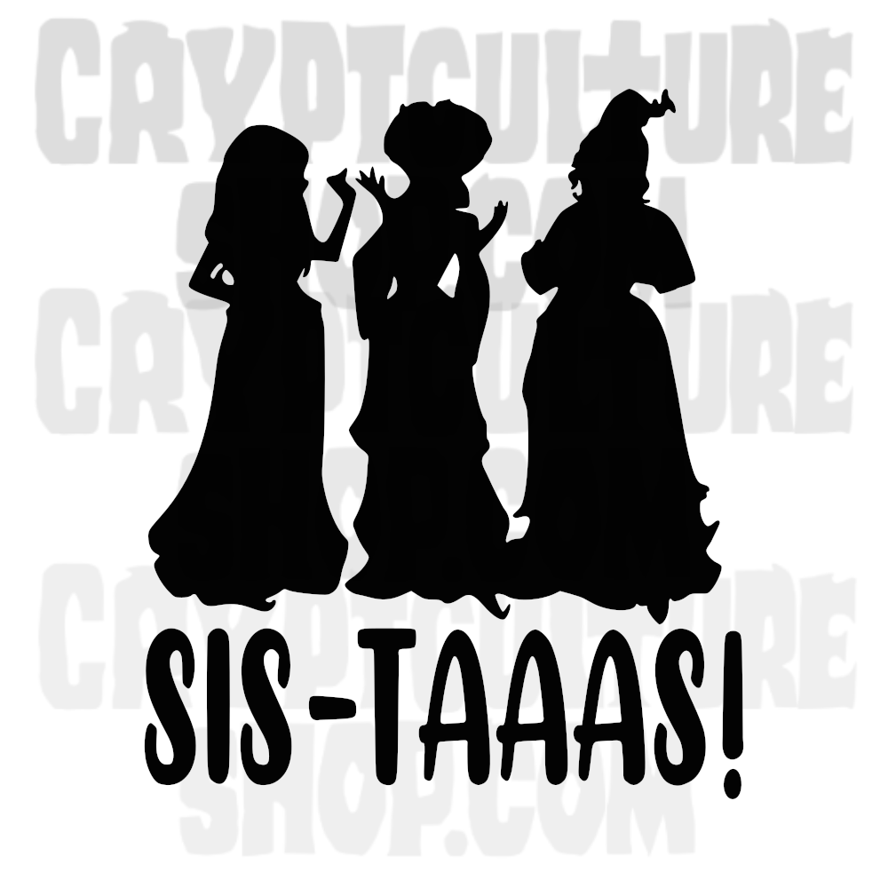¡Hocus Pocus Hermanaaas! Vinilo Adhesivo