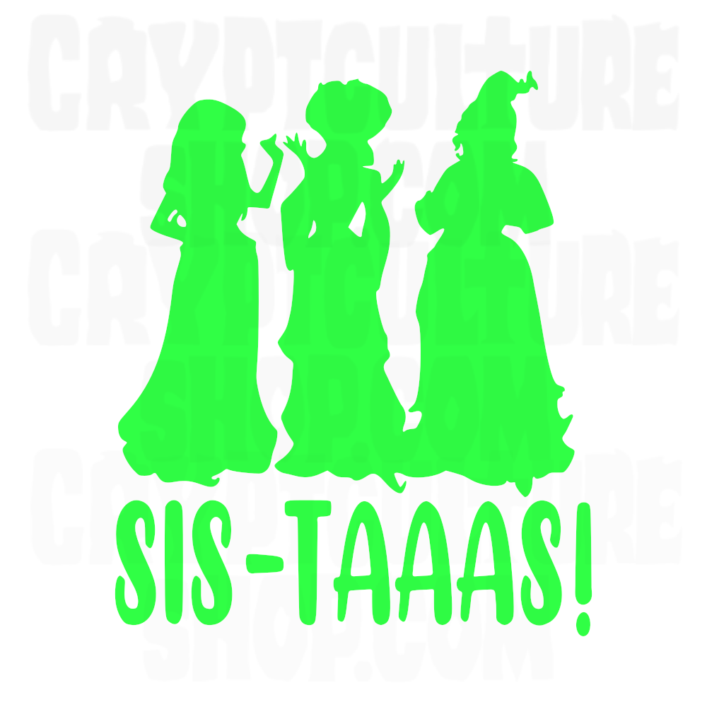 ¡Hocus Pocus Hermanaaas! Vinilo Adhesivo