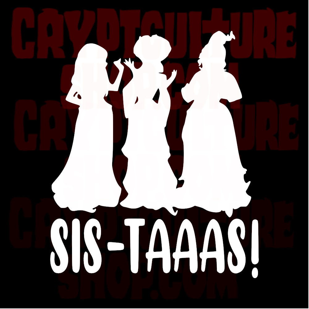 ¡Hocus Pocus Hermanaaas! Vinilo Adhesivo
