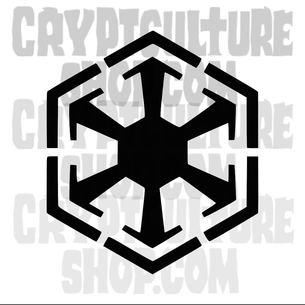 Vinilo decorativo con el símbolo Sith de Star Wars