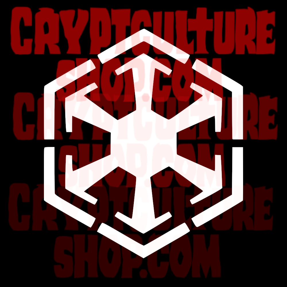 Sci Fi Wars Sith Symbol Vinyl Decal