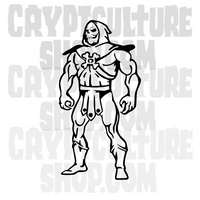 He-Man Skeletor Vinyl Decal