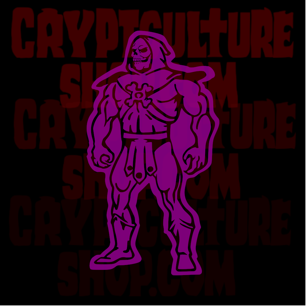 Calcomanía de vinilo de He-Man Skeletor