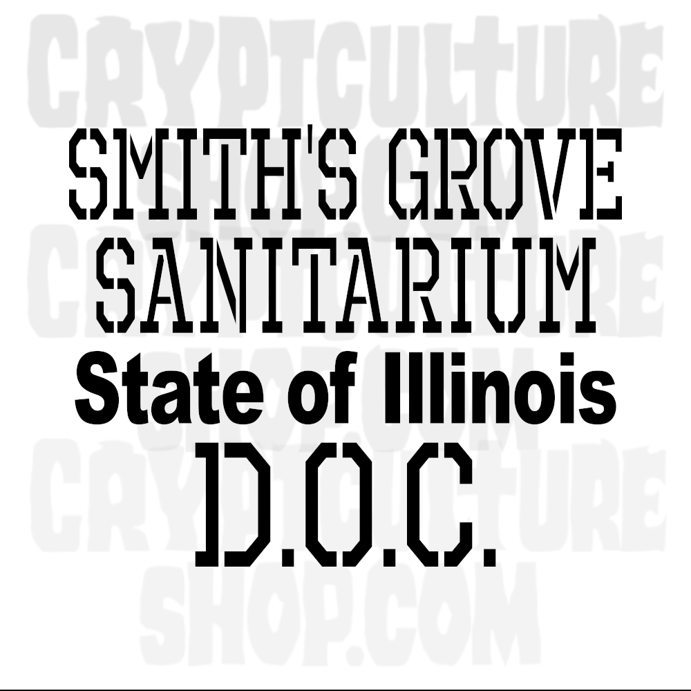 Vinilo decorativo de Halloween: Sanatorio Smith's Grove
