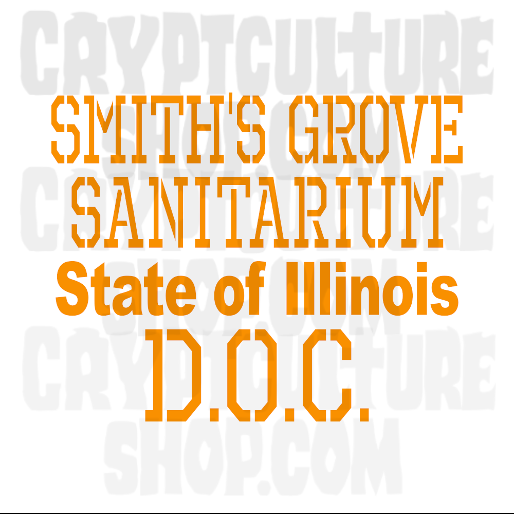 Vinilo decorativo de Halloween: Sanatorio Smith's Grove
