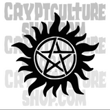 Supernatural Protection Symbol Vinyl Decal