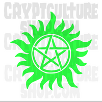 Supernatural Protection Symbol Vinyl Decal