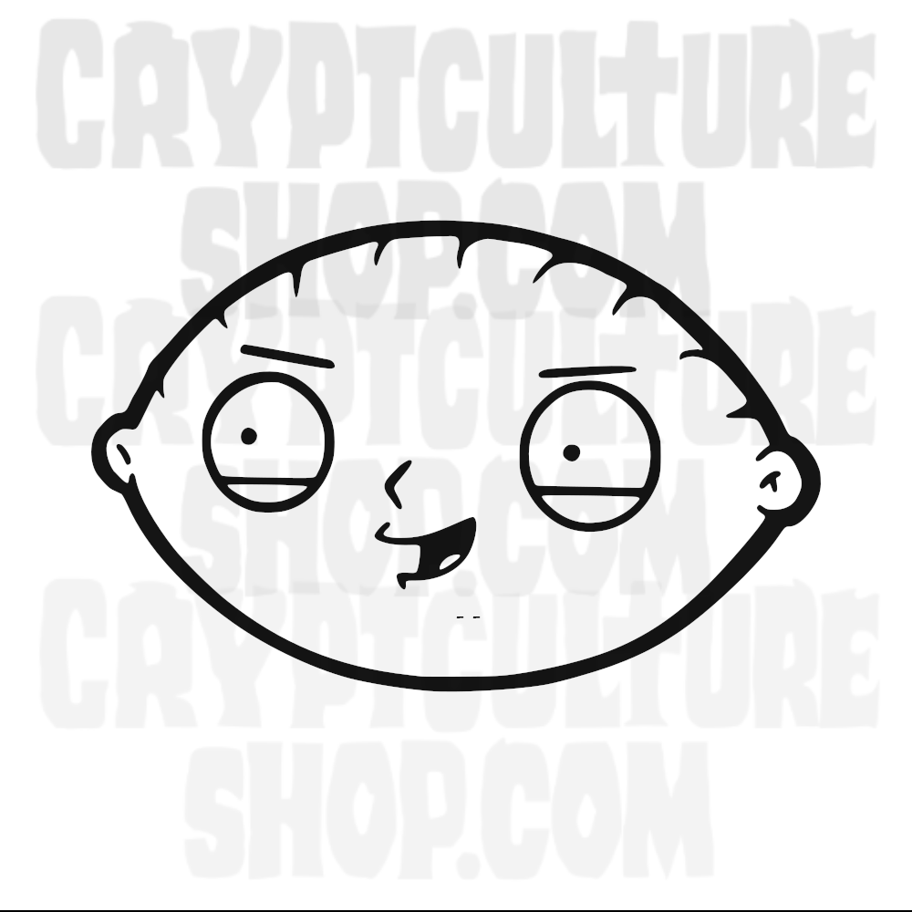 Vinilo decorativo de Stewie Griffin de Padre de familia