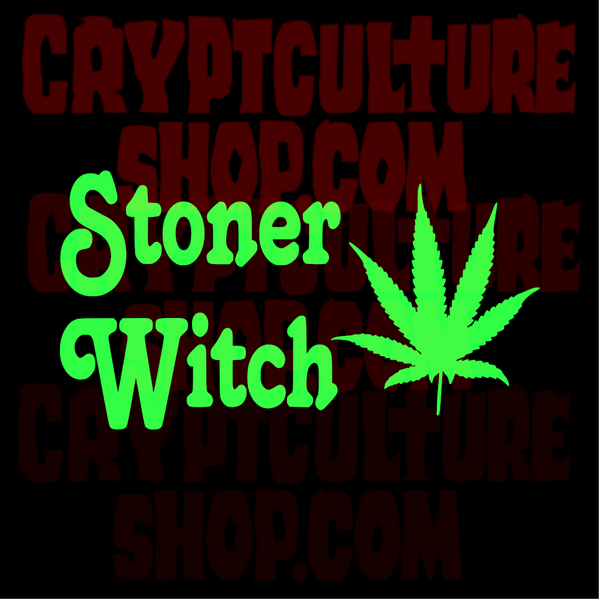 Occult Stoner Witch Vinyl Decal