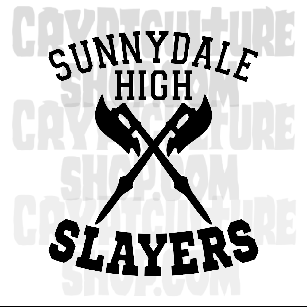 Buffy the Vampire Slayer Sunnydale Slayers Vinyl Decal