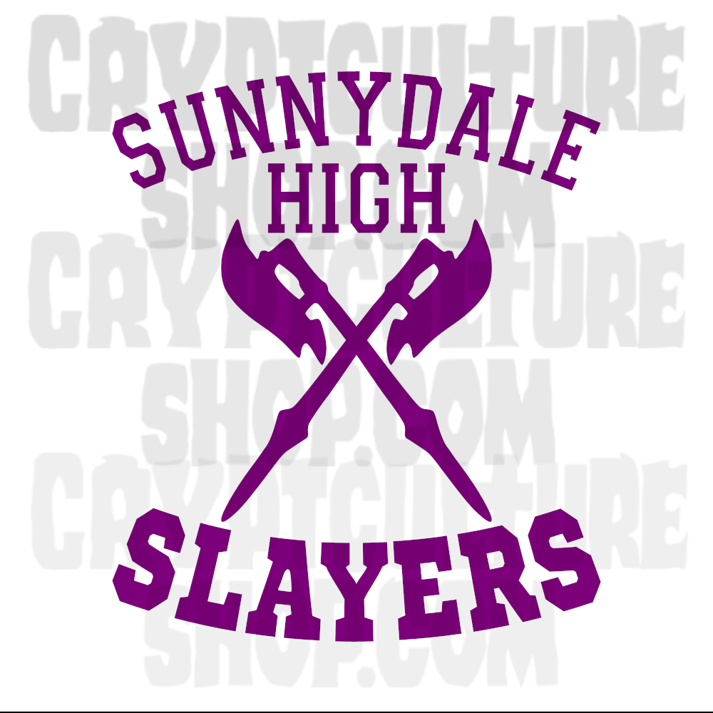 Buffy the Vampire Slayer Sunnydale Slayers Vinyl Decal