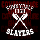 Buffy the Vampire Slayer Sunnydale Slayers Vinyl Decal