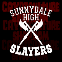 Buffy the Vampire Slayer Sunnydale High Slayers Vinyl Decal