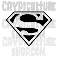 Superman Vinyl Decal