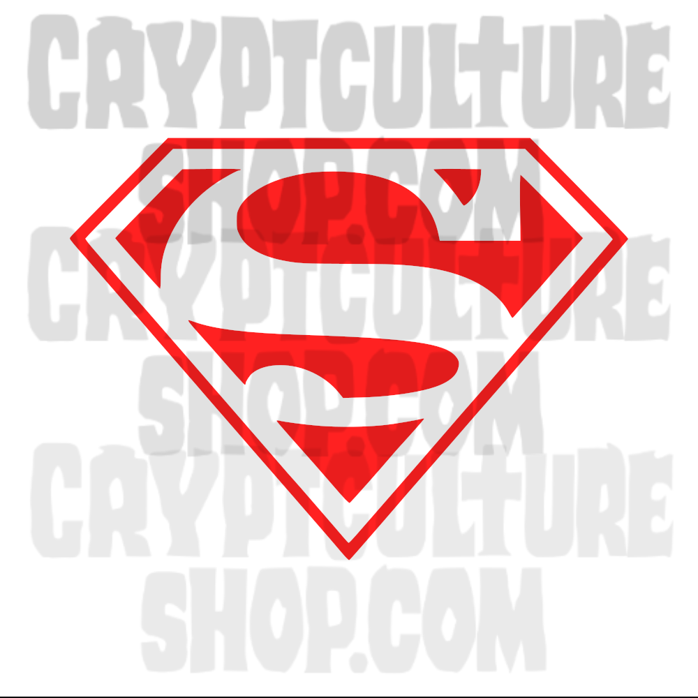 Calcomanía de vinilo de Superman