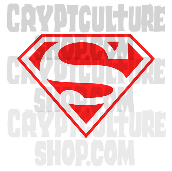 Superman Vinyl Decal