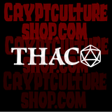 Dungeons and Dragons THAC0 Vinyl Decal