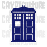 Doctor Who Tardis Vinyl Decal