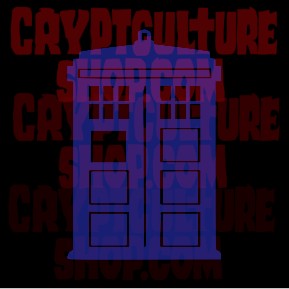 Doctor Who TARDIS Vinyl Decal